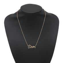 将图像加载到图库查看器中,Dior Amour Diamond NecklaceJOUI95051 18K Yellow Gold