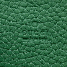 将图像加载到图库查看器中,GUCCI GUCCI Logo Card Case Black/Green771152 Leather