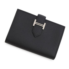Load image into Gallery viewer, HERMES Bearn Card Case Black Epsom