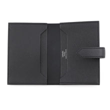 Load image into Gallery viewer, HERMES Bearn Card Case Black Epsom
