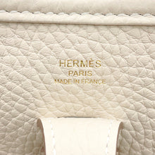 Load image into Gallery viewer, HERMES Evelyne 3 Craie Taurillon Clemence Size 23