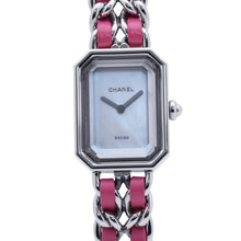 将图像加载到图库查看器中,CHANEL Premiere Padlock Limited Edition 1200 pieces H26.0mm×W20.0mm Stainless Steel Leather White Shell DialH6359