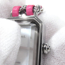 将图像加载到图库查看器中,CHANEL Premiere Padlock Limited Edition 1200 pieces H26.0mm×W20.0mm Stainless Steel Leather White Shell DialH6359