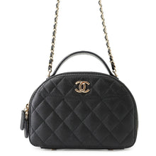 Load image into Gallery viewer, CHANEL Matelasse ChainClutch Back BlackAP4438 Caviar Leather