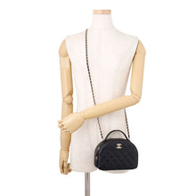 Load image into Gallery viewer, CHANEL Matelasse ChainClutch Back BlackAP4438 Caviar Leather