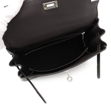 将图像加载到图库查看器中,HERMES Kelly Retourne Ebene Swift Leather Size 25