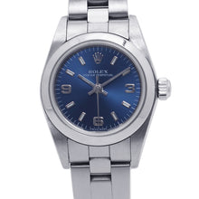 Load image into Gallery viewer, ROLEX Oyster Perpetual W24mm Stainless Steel Blue Dial76080
