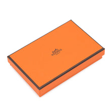 Load image into Gallery viewer, HERMES Calvi Duo Blue Hydra Chevre Myzore Goatskin