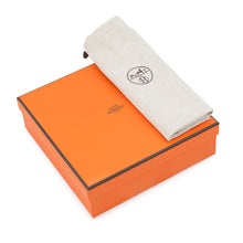 Load image into Gallery viewer, HERMES BandouliereSangle Zig Zag Gold/Ecru Canvas Swift Leather