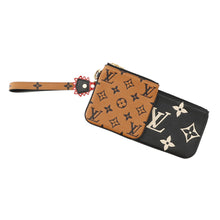 Load image into Gallery viewer, LOUIS VUITTON Pochette・Trio Noir/Brown/CreamM69516 Monogram Empreinte Leather LV Crafty