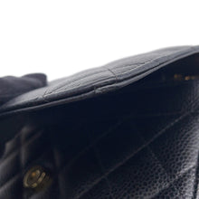 Load image into Gallery viewer, CHANEL Matelasse Classic Chain Wallet BlackAP0250 Caviar Leather