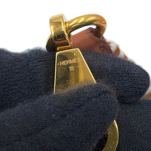 Load image into Gallery viewer, HERMES Bandouliere Sangle Caval Ecru/Beige/Gold Canvas Swift Leather Size 25/MM