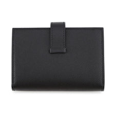 Load image into Gallery viewer, HERMES Bearn Mini Coin purse included BlackH085917CH89 Veau Madame