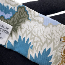 Load image into Gallery viewer, HERMES Twilly Rewilding Nature Blue・Ciel/Marine/GreenH064297S Silk100%