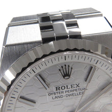 Load image into Gallery viewer, ROLEX Land Dweller W40mm Stainless Steel K18WG Chain Honeycomb Motif Dial127334