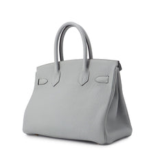 将图像加载到图库查看器中,HERMES Birkin Blue Gacier Togo Leather Size 30