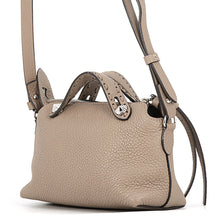 Load image into Gallery viewer, FENDI Selleria Bytheway Gray8BS098ASU2F04Y9 Calf Leather Size Mini