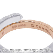 Load image into Gallery viewer, CHANEL Coco Crush Collection Diamond Ring Size Small/55/#15J11971 K18PG K18WG