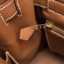 Load image into Gallery viewer, HERMES Kelly Retourne Gold Togo Leather Size 32