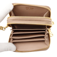 Load image into Gallery viewer, MIUMIU Matelasse Coin purse Nymphaea5MC078 Embossed Leather