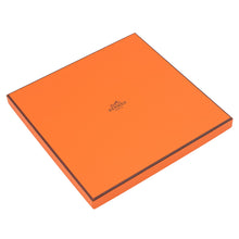 将图像加载到图库查看器中,HERMES Silk Muslin Long Stole Borduk Black/Orange/Multicolor Silk100%