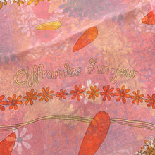 将图像加载到图库查看器中,HERMES Carre Offrandes d'un jour (Flower offerings) Size 140 Pink/Multicolor Silk100%