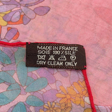 将图像加载到图库查看器中,HERMES Carre Offrandes d'un jour (Flower offerings) Size 140 Pink/Multicolor Silk100%