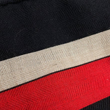 Load image into Gallery viewer, HERMES Giant Square COATHING Size 140 Black/Red/Multicolor Cashmere65% Silk35%