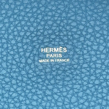 Load image into Gallery viewer, HERMES Picotin Lock New Blue Jean Taurillon Clemence Size PM