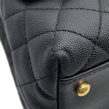Load image into Gallery viewer, CHANEL Matelasse Coco Handle 2WAYHandbag BlackA92991 Caviar Leather Size 29