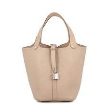 将图像加载到图库查看器中,HERMES Picotin Lock Argile Taurillon Clemence Size PM
