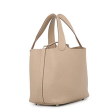 将图像加载到图库查看器中,HERMES Picotin Lock Argile Taurillon Clemence Size PM