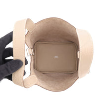 将图像加载到图库查看器中,HERMES Picotin Lock Argile Taurillon Clemence Size PM