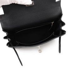 Load image into Gallery viewer, HERMES Kelly Retourne Black Togo Leather Size 25