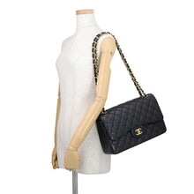 Load image into Gallery viewer, CHANEL Matelasse W-flap Chain Shoulder BlackA58600 Lambskin Size 30