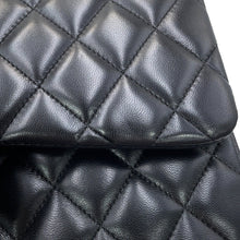 Load image into Gallery viewer, CHANEL Matelasse W-flap Chain Shoulder BlackA58600 Lambskin Size 30