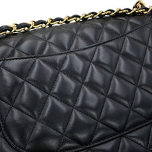 Load image into Gallery viewer, CHANEL Matelasse W-flap Chain Shoulder BlackA58600 Lambskin Size 30