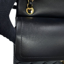 Load image into Gallery viewer, CHANEL Matelasse W-flap Chain Shoulder BlackA58600 Lambskin Size 30