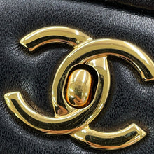 Load image into Gallery viewer, CHANEL Matelasse W-flap Chain Shoulder BlackA58600 Lambskin Size 30