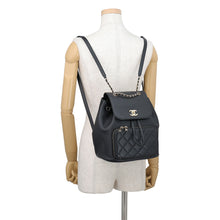 Load image into Gallery viewer, CHANEL Matelasse Backpack BlackA93748 Caviar Leather