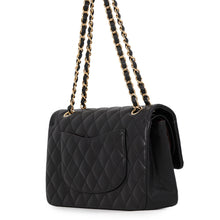 Load image into Gallery viewer, CHANEL Classic Matelasse Double Flap Chain Shoulder Bag BlackA01112-Y01295-94305 Lambskin Size 25