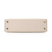Load image into Gallery viewer, HERMES Mini Kelly 2 SPO Craie/Gris Meyer Epsom
