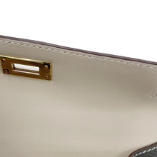 Load image into Gallery viewer, HERMES Mini Kelly 2 SPO Craie/Gris Meyer Epsom