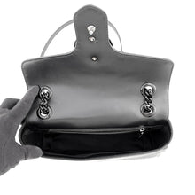 Load image into Gallery viewer, GUCCI GG Marmont ChainShoulder Bag Black443497 DTDFV 1000 Leather Size Small