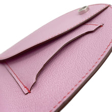 Load image into Gallery viewer, HERMES In the Loop Compact Mauve Sylvestre Chevre Myzore Goatskin