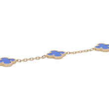 Load image into Gallery viewer, Van Cleef & Arpels Vintage Alhambra Bracelet 5 motifsVCARP34900 18K Yellow Gold