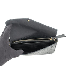 将图像加载到图库查看器中,LOUIS VUITTON Felicie Pochette NoirM82477 Monogram Empreinte Leather