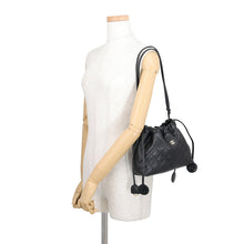 Load image into Gallery viewer, CHANEL Matelasse Strap Clutch Bag BlackAP5227 Lambskin