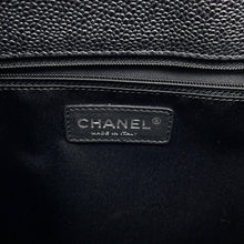 将图像加载到图库查看器中,CHANEL GSTTote Bag BlackA50995 Caviar Leather