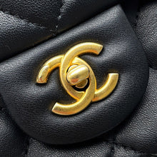 Load image into Gallery viewer, CHANEL Matelasse Chain Shoulder Bag BlackAS3456 Lambskin Size Mini